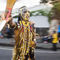 'Man dressed as a Native American in the Port of Spain carnival in Trinidad.' by Tom Hanslien