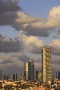 Tel Aviv-Yafo,  High-rise buildings behind Neve Tzedek neighborhood von Hanan Isachar