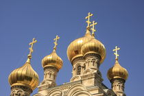 Russian Orthodox Church of Mary Magdalene on the Mount of Olives von Hanan Isachar