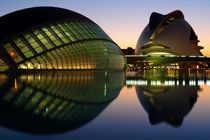 Valencia, Hemisfèric y Palau de les Arts von Frank Rother