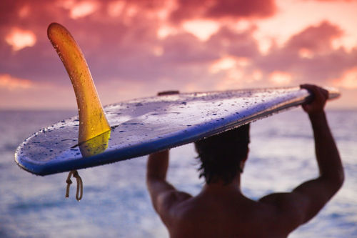 Single-fin-surfer