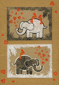 Elephants by Anastassia Elias
