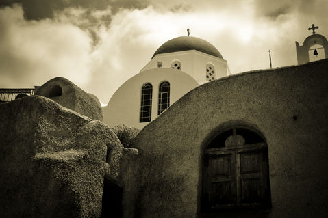 Greece-santorini-church