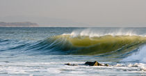 Breaking wave at Freshwater Bay von Jason swain