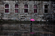 The pink umbrella by Jorge Maia