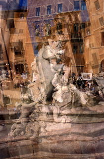 Piazza Navona 1 by Angela Bruno
