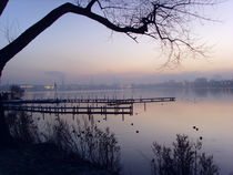 Silent Evening in Hamburg (Alster) by minnewater