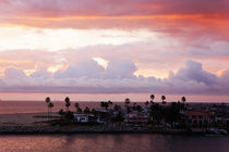 Sunset View of Balboa Island, California von Eye in Hand Gallery