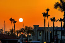 Sunset on Lido Isle, California by Eye in Hand Gallery