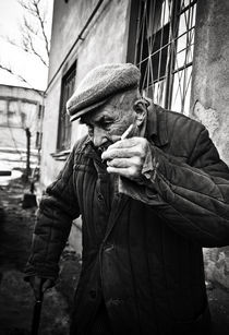 old man by Dmitriy  Zakharenkov