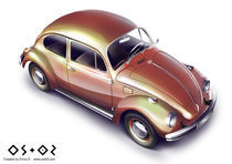 VW beetle by Ennui Shao