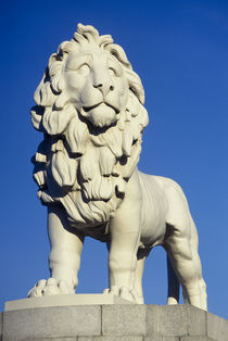 London, South Bank/County Hall Lion von Alan Copson