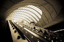 London, Canary Wharf Underground Station, Jubilee Line von Alan Copson