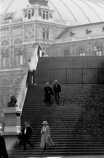 The steps near the Vienna Opera von dayle ann  clavin