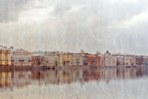  watercolour city by Ekaterina Samorukova