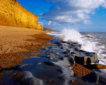 Burton Beach, Dorset, England. von Craig Joiner