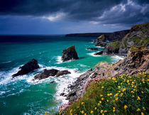 Bedruthan Steps, Cornwall, England. by Craig Joiner