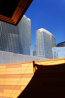 Architecture at City Center, Las Vegas. von Eye in Hand Gallery
