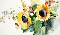 Sonnenblumen by Beate Steinebach