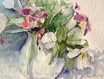 Tulpen und Fresien by Beate Steinebach