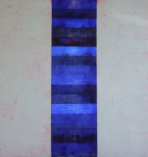 Blauer Streifen, 2007 von Marlies Blauth