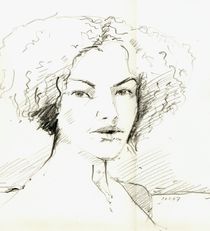 Portrait Mädchen by Reinhard Podlich