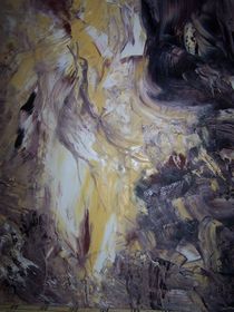 Kranich im Moor bei Grambow by Juliane Helene Berger