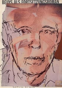Portrait Joseph Beuys von Hans Peter Kohlhaas