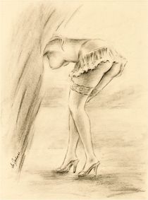 Sexy Frau in High Heels by Marita Zacharias