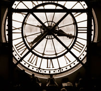 Die grosse Uhr im Musee D?Orsay von Alex Timaios