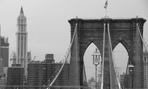 New York, die Brooklyn Bridge