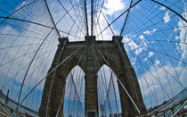 New York, die Brooklyn Bridge