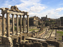 Rom: Das römische Forum (Forum Romanum) von Alex Timaios