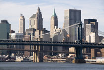 Skyline von Manhattan, New York.