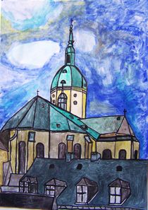 Blick zur Annenkirche by Michael Thomas Sachs