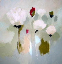White Poppys von Anne L. Strunk