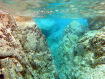 Felsen unterwasser by Silke Heyer Photographie