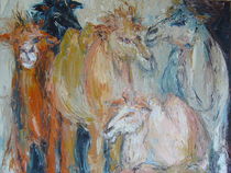 Kamele by Brigitte Eckl