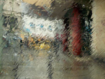 Malerei mit Regen von Reiner Poser