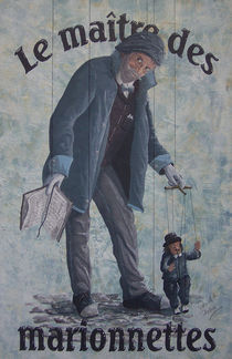 Le maitre des marionnettes by Roland H. Palm