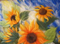 Sonnenblumen1 by Birgit Albert