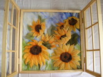 Sonnenblumenfenster by Birgit Albert