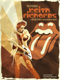 Keith Richards by Tobias Goldschalt