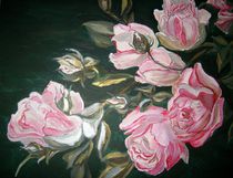 Rosen im Mondlicht by rosenlady