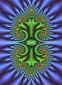 Fraktale Symmetrie von Christian Petermann