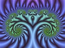 Symmetrischer Fraktalbaum von Christian Petermann