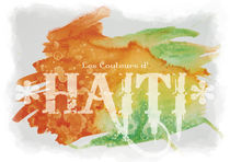 HELFT HAITI - Typo - Grafik von M. B. Meyer