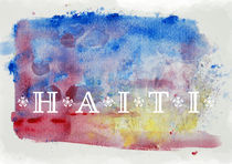 HELFT HAITI - Typo - Grafik by M. B. Meyer
