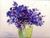Blaue Blumen, 2009 by Eva Pötzelsberger