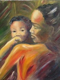 Mutter mit Kind von Beate Glüsing